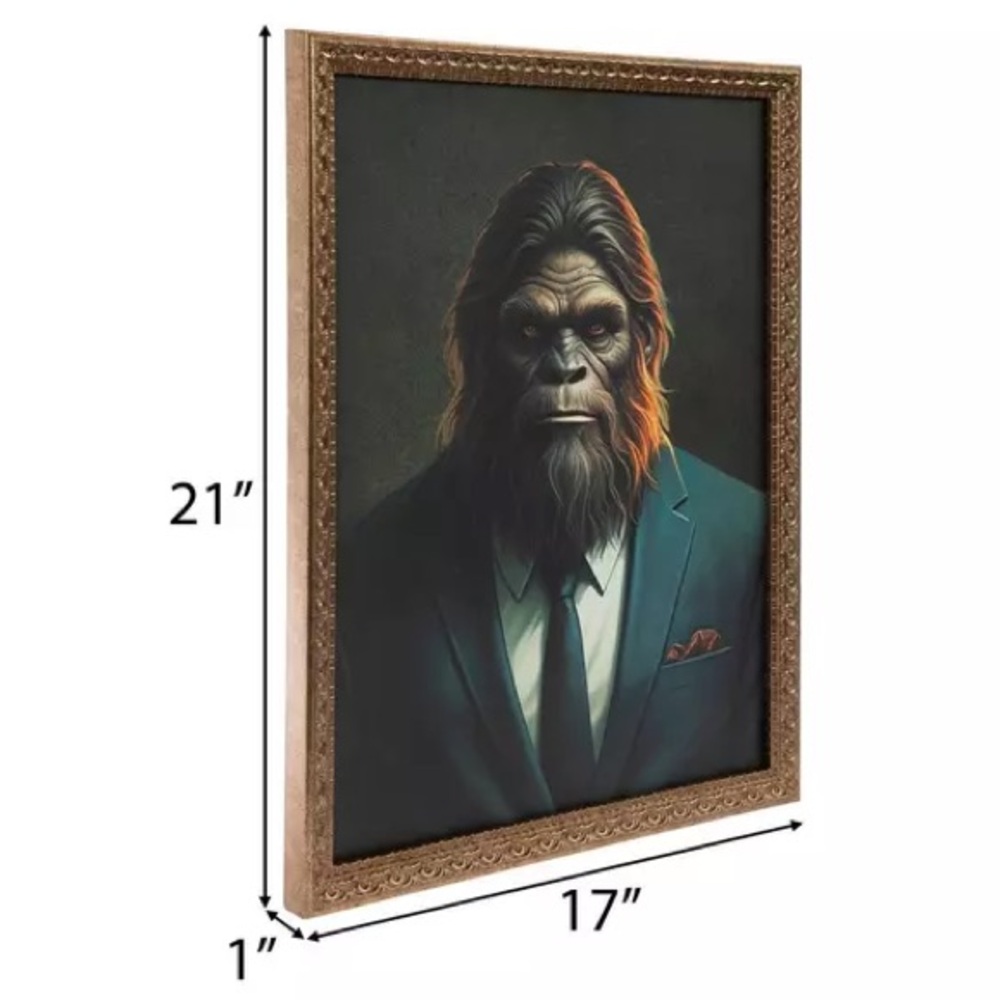 Sophisticated Sasquatch Wood Wall Decor - Picture 2 of 3